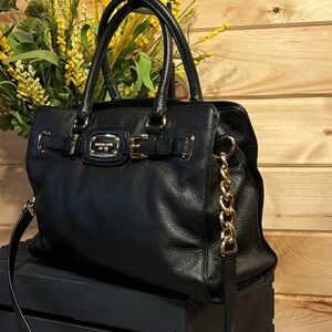 BEAUTIFUL MICHAEL KORS ASTRID LEATHER SATCHEL BAG